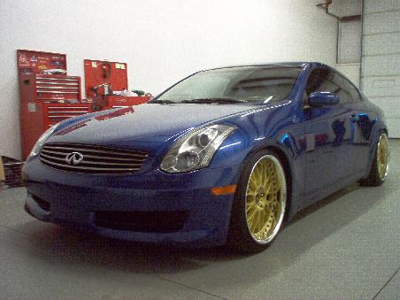 Custom Install in an Infimity G35